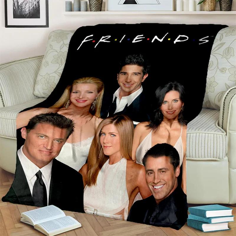 HD Classics TV Friends D Print Throw Blanket Soft Cozy for Home Bedroom Sofa Travel Picnic Office Kids Cover