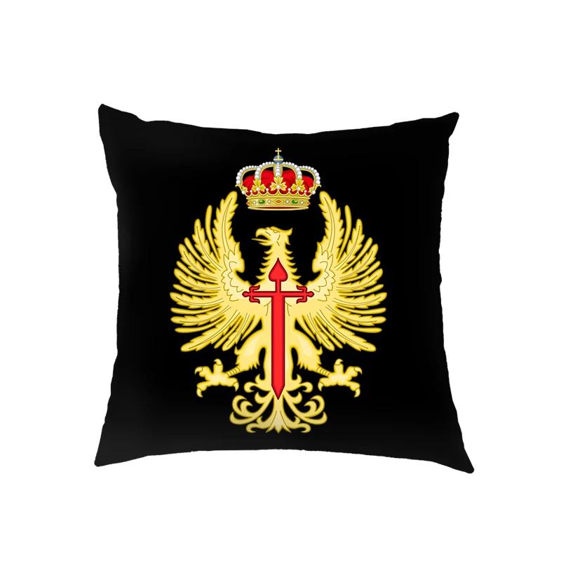 Spanish Legion Espanola Flag Double Print Cushion Covers Navy Armada Pillowcase Living Room Decor Throw Pillow Case Cover