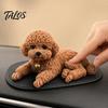 Puppy Squeeze Toy with Anti-slip Mat Dog Stress Relief for Car Dashboard Decor, Teens Toys Mat, Soft Animal Anti-Anxiety Senosry