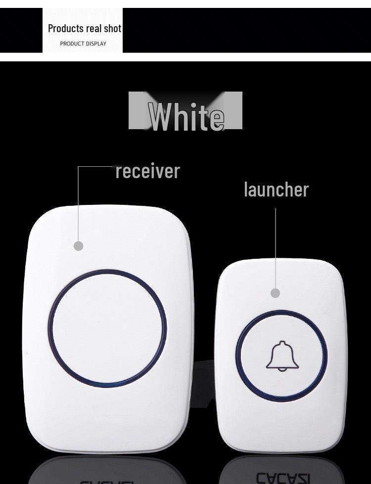 A10 Wireless Doorbell: Multi-Standard One-to-Two Long-Range Remote Control System
