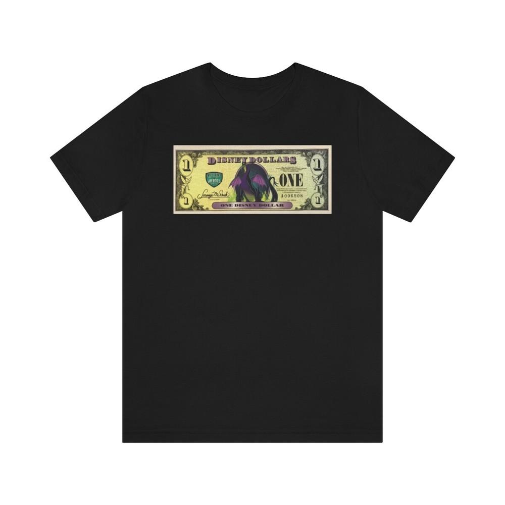 

Tee DISNEYLAND DOLLARS VILLAINS MALEFICENT Unisex T-Shirt XL