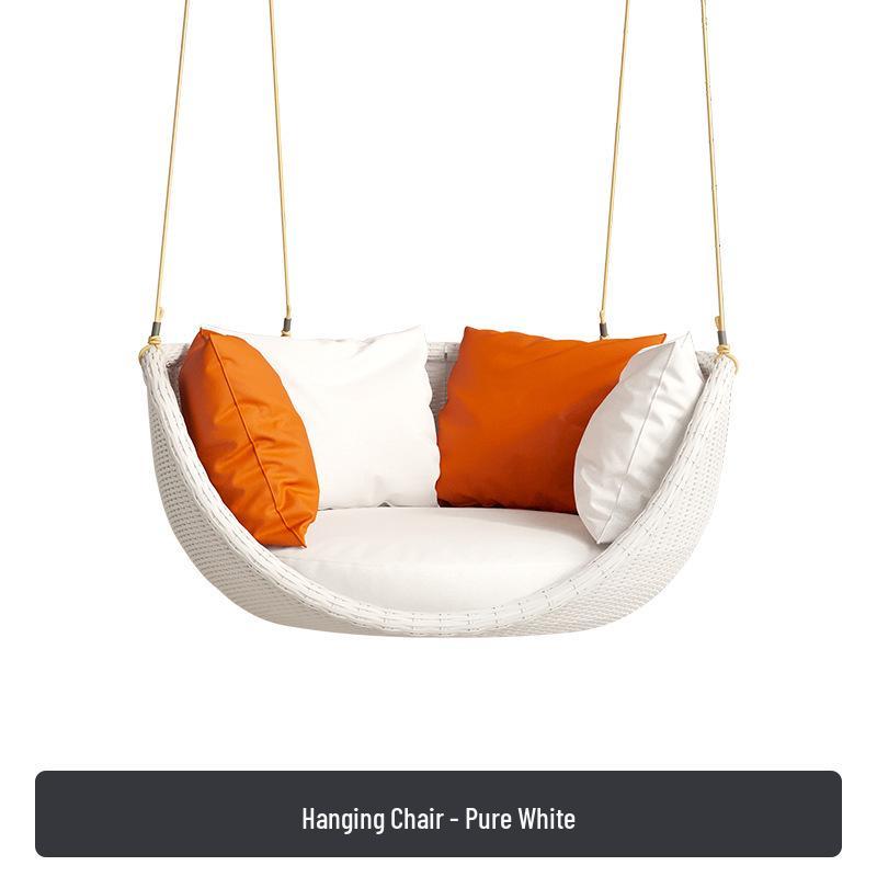 Indoor Hanging Chair: Balcony Bedroom Swing Chair for Adults and Teens