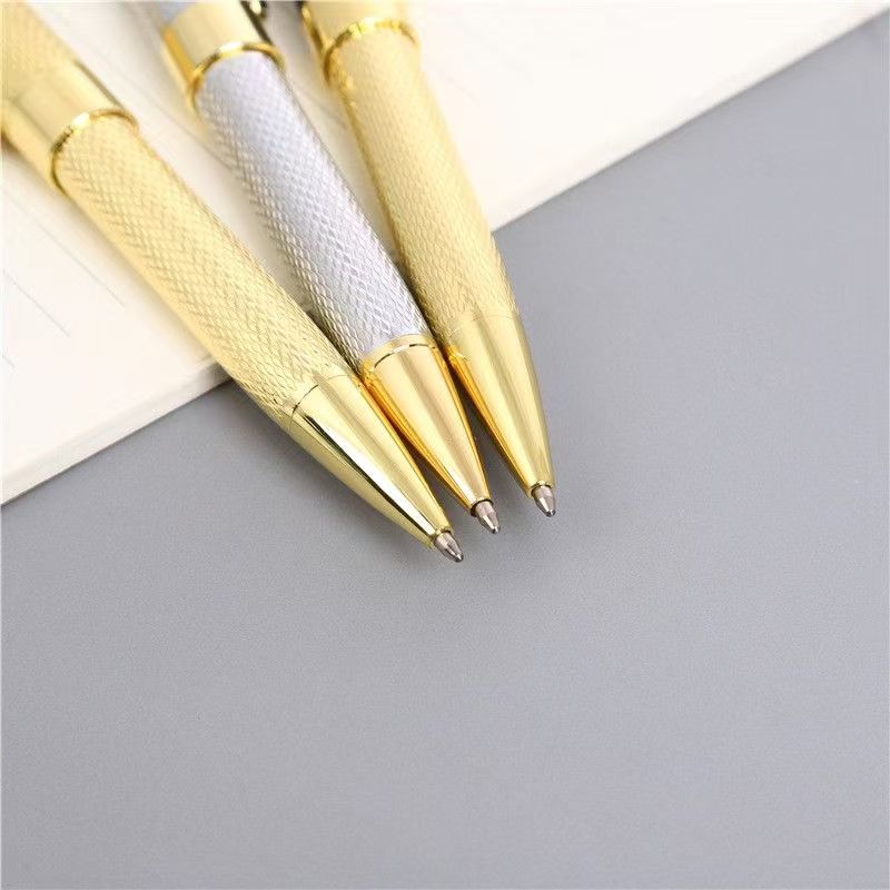 Luxury engraved business office metal signature pen, conference ballpoint pen, event gift pen