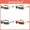 Cyberpunk-Sonnenbrille Quadratischer Metallrahmen UV400 Sonnenschutz Für Freizeitkleidung Und Partys