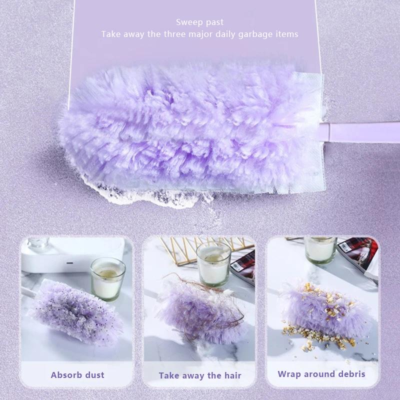 Double Sided 360 ° Electrostatic Precipitator For Cleaning Dust Spider Web Cleaning Disposable Feather Duster Roof And Desktop