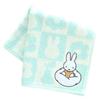 Miffy Towel Powder Color Handkerchief, (Blue), Women's, Approx. 25cm, 000195-0021-02
