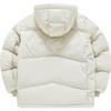 Fila Fusion Eer 1911 Fashion Loose Hooded Bread Down Jacket Unisex Outerwear Gray Beige T11U343901F-BG