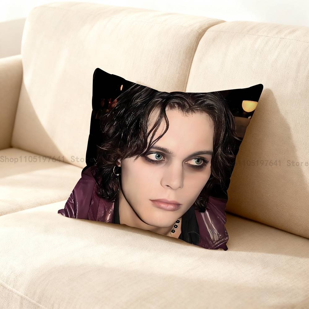 H-HIM Band V-Ville V-Valo Pillow Case Plush Pillow Cases Home Decoration Pillow Cover for Sofa Bed Chair Living Room