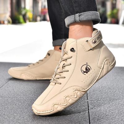 2025 Popular Martin Boots Autumn and Winter New Casual Shoes Men's 48 Large Size Men's Short Boots Medium Help Men's Shoes