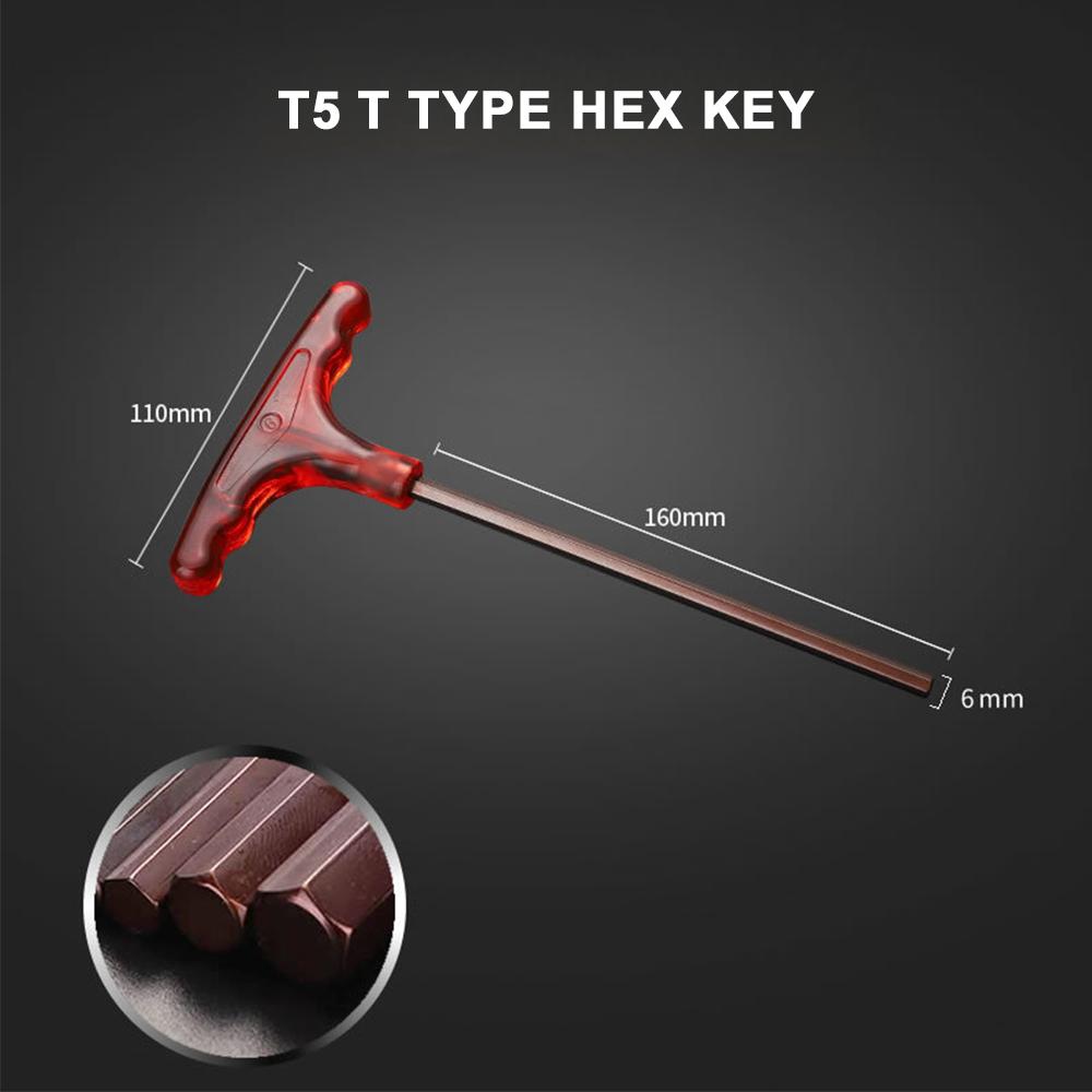 Klucz imbusowy typu T Mills S2 Stalowy zestaw kluczy imbusowych Klucz imbusowy M4 Klucz imbusowy M6 typu T