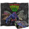 Teenage Mutant Ninja Turtles: Mutant Mayhem Baddies And Patches Silky Supersoft Blanket