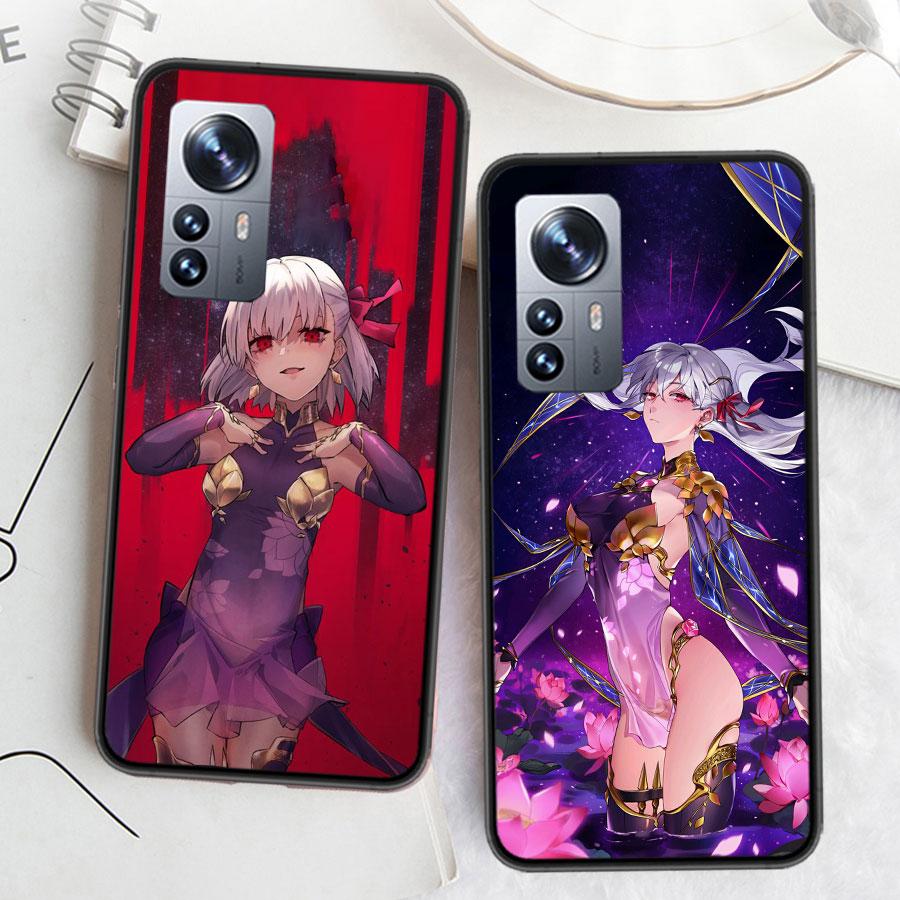 Anime Fate Kama Phone Case For Xiaomi Mi 13 12 11T 10T 12T Pro 12X 11i 11 Ultra 10 Lite 5G 9 8 6X 5X A1 A2 Cover Capa Coque Fund