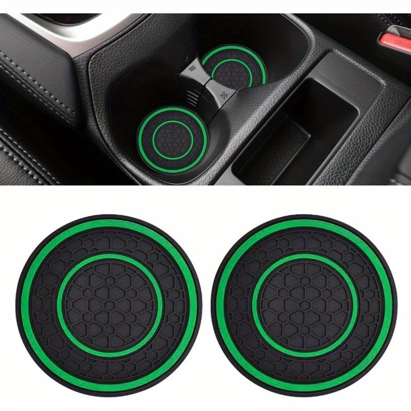 Bilmugghållare Underlägg, Halkfritt och Dammtätt Bilunderlägg, Konsol Mugghållare Insatsunderlägg, Bilisoleringsmatta, Universella Interiörtillbehör