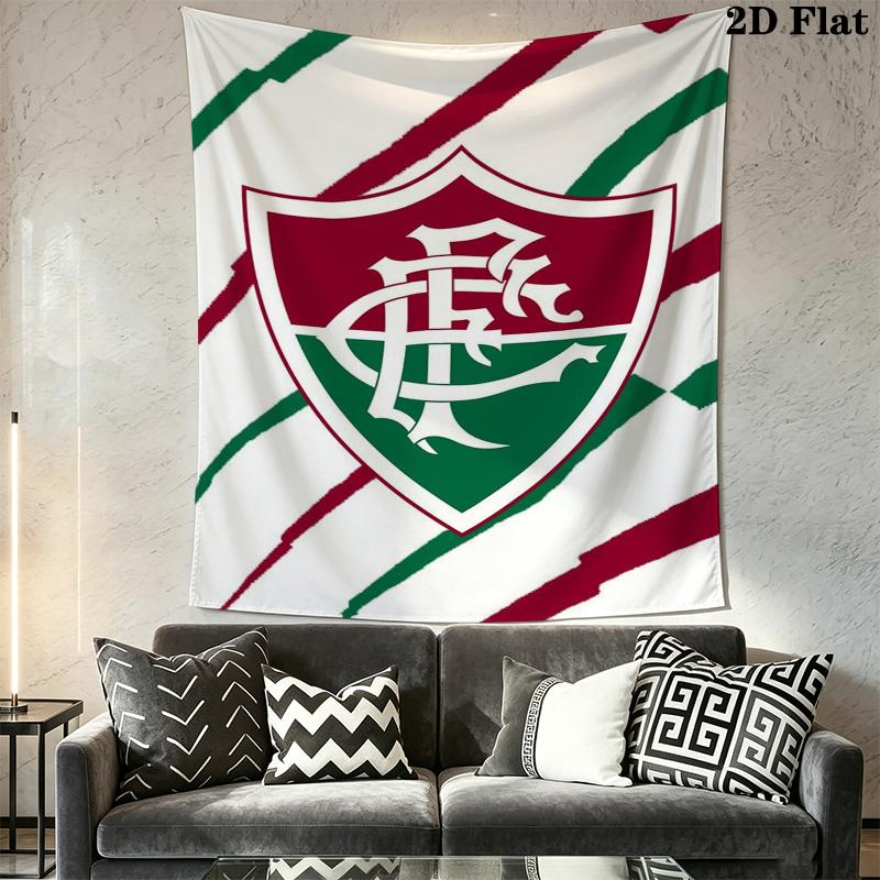 Fluminense Wall Tapestry Aesthetic Wall Hanging Printed Fabric Blanket Decorative Tapestries for Bedroom Living Room Home Decor