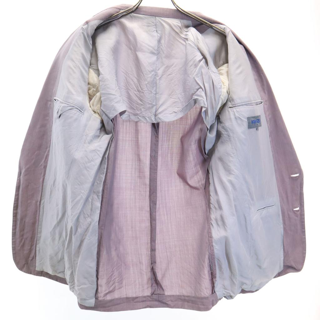 Kenzo Костюм-двойка 90-х годов, сделано в Японии, 100% шерсть, винтажный, лавандовый, мужской, б/у