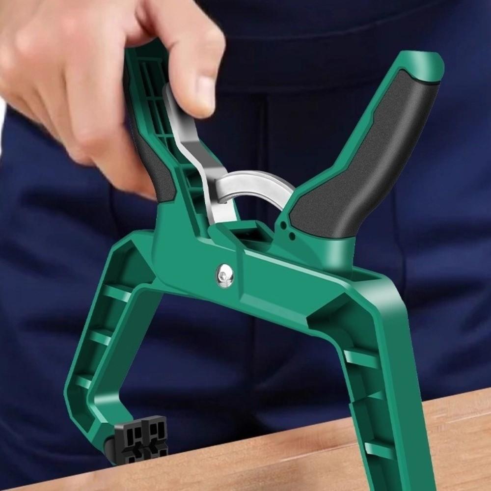 Plastic Heavy Duty Locking Pliers Spring Clamps Woodworking Tool Useful Quick Clamp Woodworking