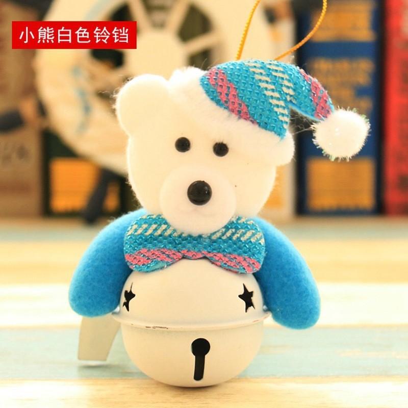 Christmas Plush Doll Ornaments Snowman Santa Claus Pendants Xmas Tree Hanging Ornaments For Home Xmas New Year Party Decorations