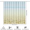 Modern Cute Dog Print Shower Curtains Home Decor Waterproof Pet Bathing Room Decoration Shower C