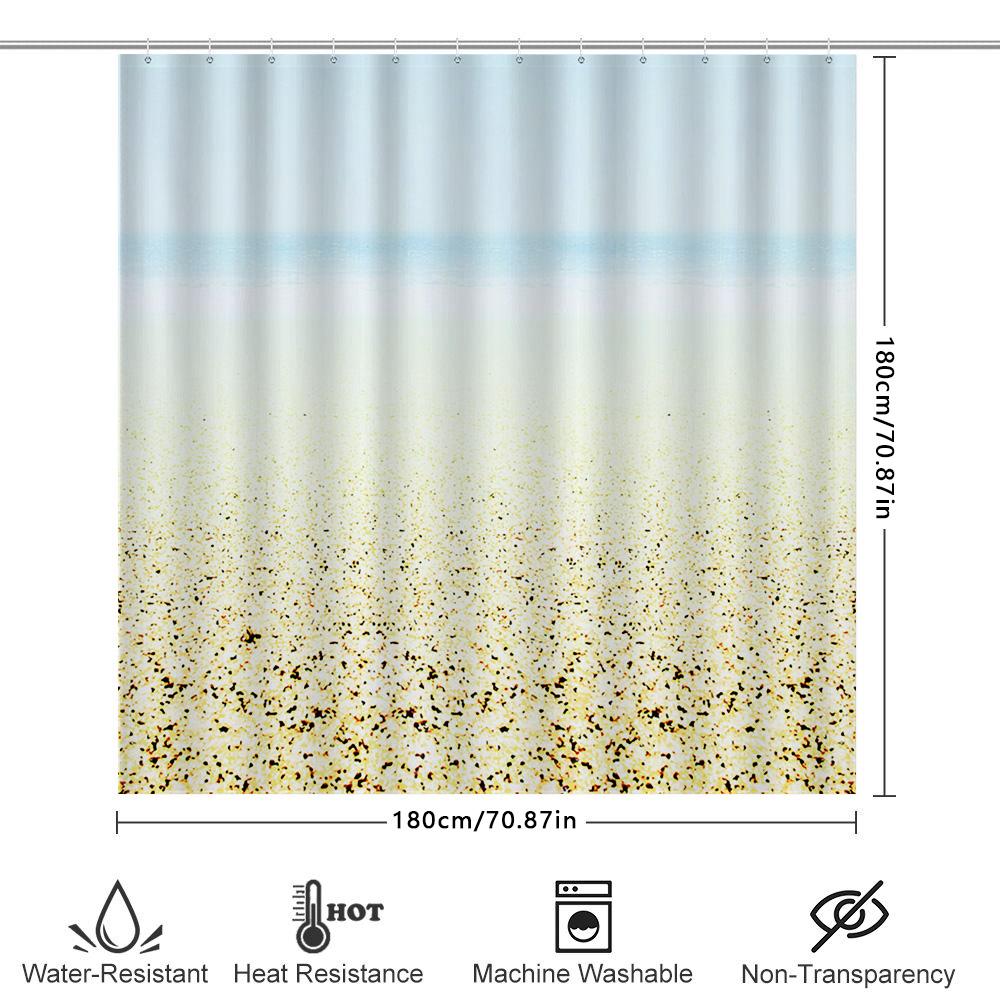 Modern Cute Dog Print Shower Curtains Home Decor Waterproof Pet Bathing Room Decoration Shower C
