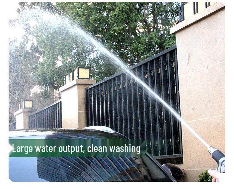 Multifunctional T8 High-Pressure Water Spray Nozzle for Car Washing & Garden Watering