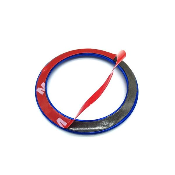1pcs New Car Steering Wheel Center Emblem Badge Decoration Ring Case Sticker For  1 3 4 5 7 Series M3 M5 GT3 E81 E87 F30 34 F10 GT5 X1 X3 X5 X6