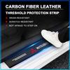 4Pcs Carbon Fiber Car Door Sill Protection Sticker Anti-scratch Refit For Mitsubishi Lancer 7 8 I200 Pajero Montero Sport Outlander ASX Mirage Eclipse