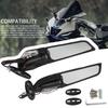 Motorcycle Rotating Rearview Mirrors With Turn Signal for Honda CBR1000RR Kawasaki Ninja 650 Yamaha R15 Suzuki GSXR1000 Modified