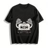 Vintage Cassette Print T-shirt Bring Back Our Memories Nostalgic Casual Tee For Men Women Pure Cotton T-shirt