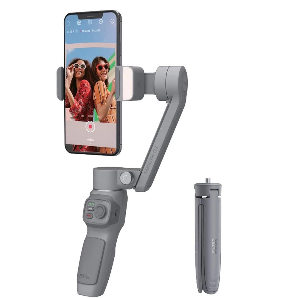 

Zhiyun Smooth-Q3 Handheld Foldable Gimbal Stabilizer for Vloggers
