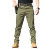 Mens Tactical Cargo Pants Outdoor Hiking Climbing Workwear Fall Elastic Softshell Water Resistant Loose Fit