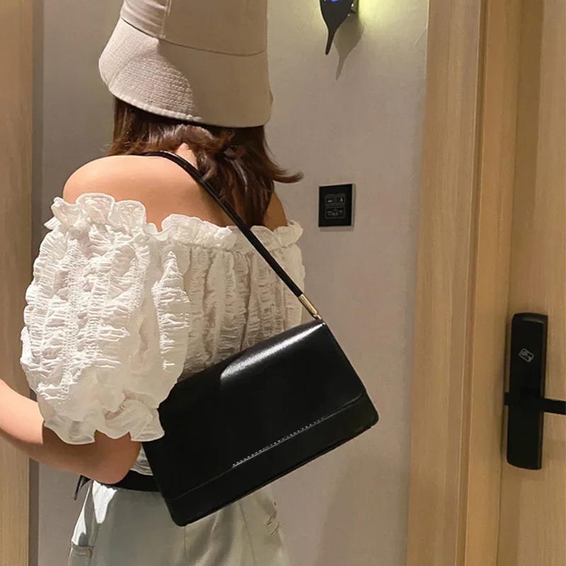 Новая сумка подмышкой из искусственной кожи — фото 3