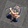 Anime Doujin Demon Slayer Tanjiro, Shinnosuke Iizuka DIY Stickers for Covering Scratches and Decorative Stickers