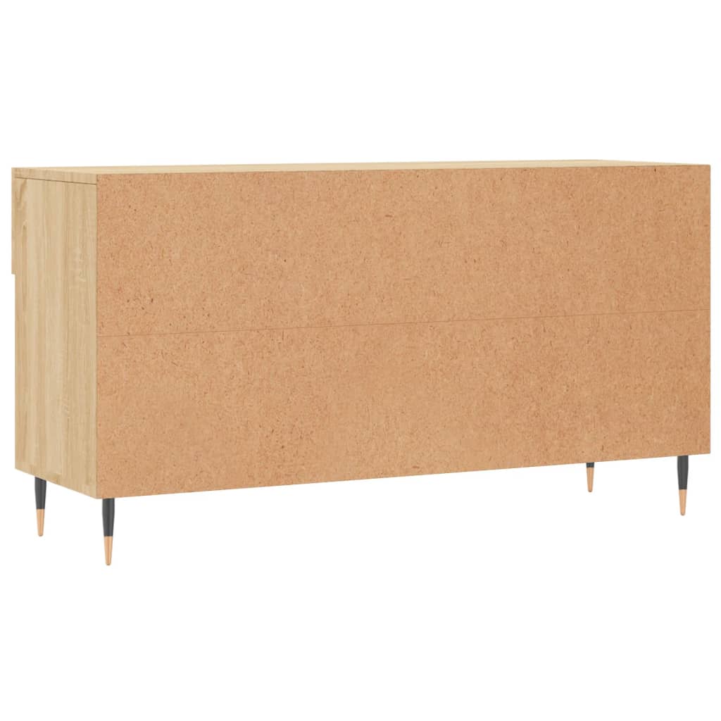 Shoe Bench Sonoma Oak 102x35x55 cm Wood Based Panel