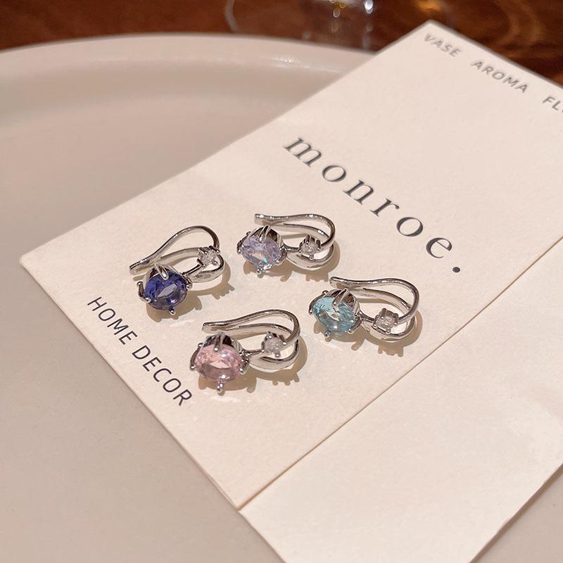 Elegante Zirkon-Ohrclips für nicht durchstochene Ohren – Hochwertig, vielseitig und strahlend stilvoll für Frauen