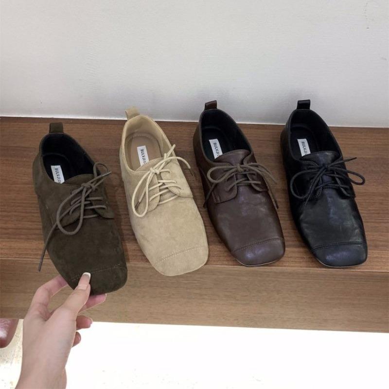 Módní Nový Styl Dámské Baleríny Mokasíny Módní Ležérní Sportovní Tenisky Trend Značka Dámská Luxusní Společenská Obuv Šněrovací Femme