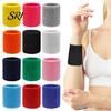 Running Wristband Terry Cloth Wrist Sweatband Breathable Absorbent Sports Band Men Women Athletic Football Volleyball Basketball Tennis
