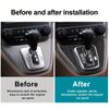 Gear Shift Panel Sticker Suitable for Honda CRV 2007 2008 2009 2010 2011 Central Control Gear Shift Panel Frame Cover Ornament