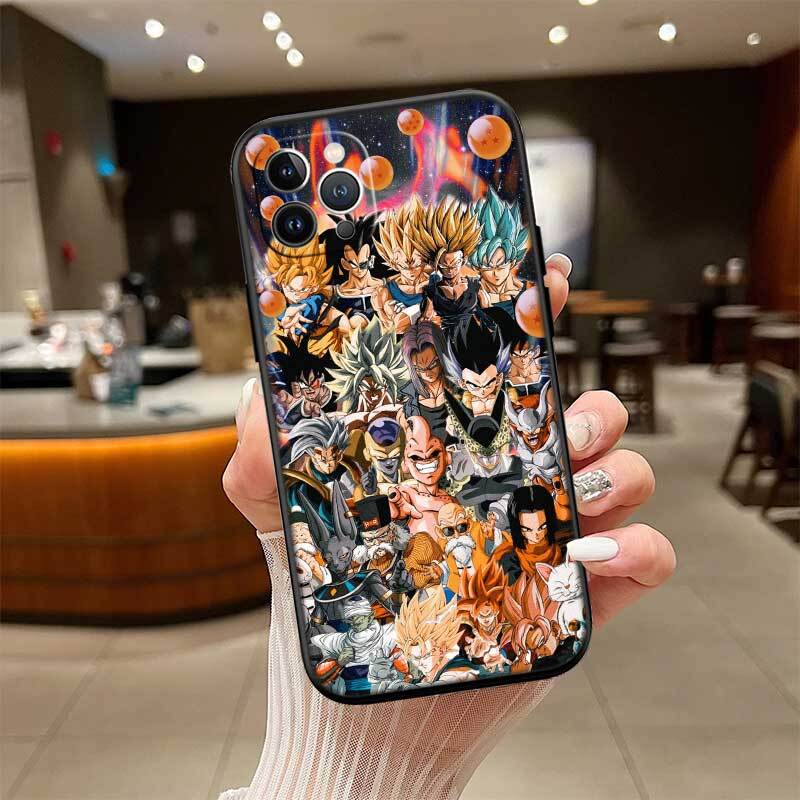Dragon Ball Goku Trunks Phone Case for Xiaomi Poco C40 C51 C50 C55 C65 C71 C75 C85 F8 F7 F6 F5 F3 F2 X7 X6 X4 X3 X2 M7 M6 M5 M4 M3 M2 Pro