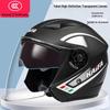 GB Certified Universal Helmet: Half Helmet for Men & Women, Anti-Fog, Four-Season Comfort, Safety Assurance