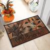 Coconut Brown Entrance Door, Hallway Non-slip Floor Mat, Living Room Dust-proof and Easy-to-clean Carpet Kitchen Mat Welcome Mat