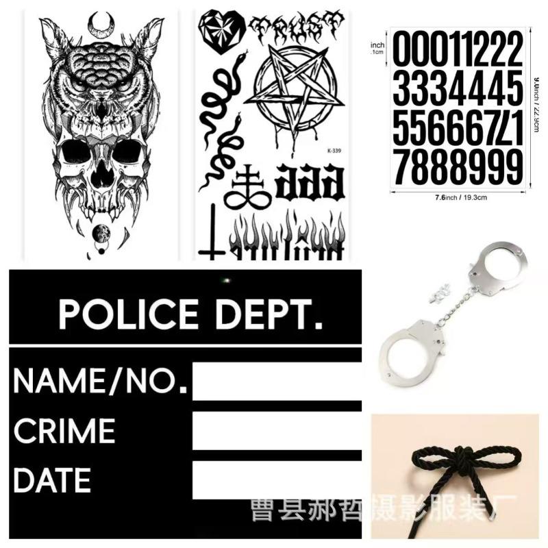 Adult cosplay costume Halloween prisoner costume Prison prisoner cosplay costume Orange uniform