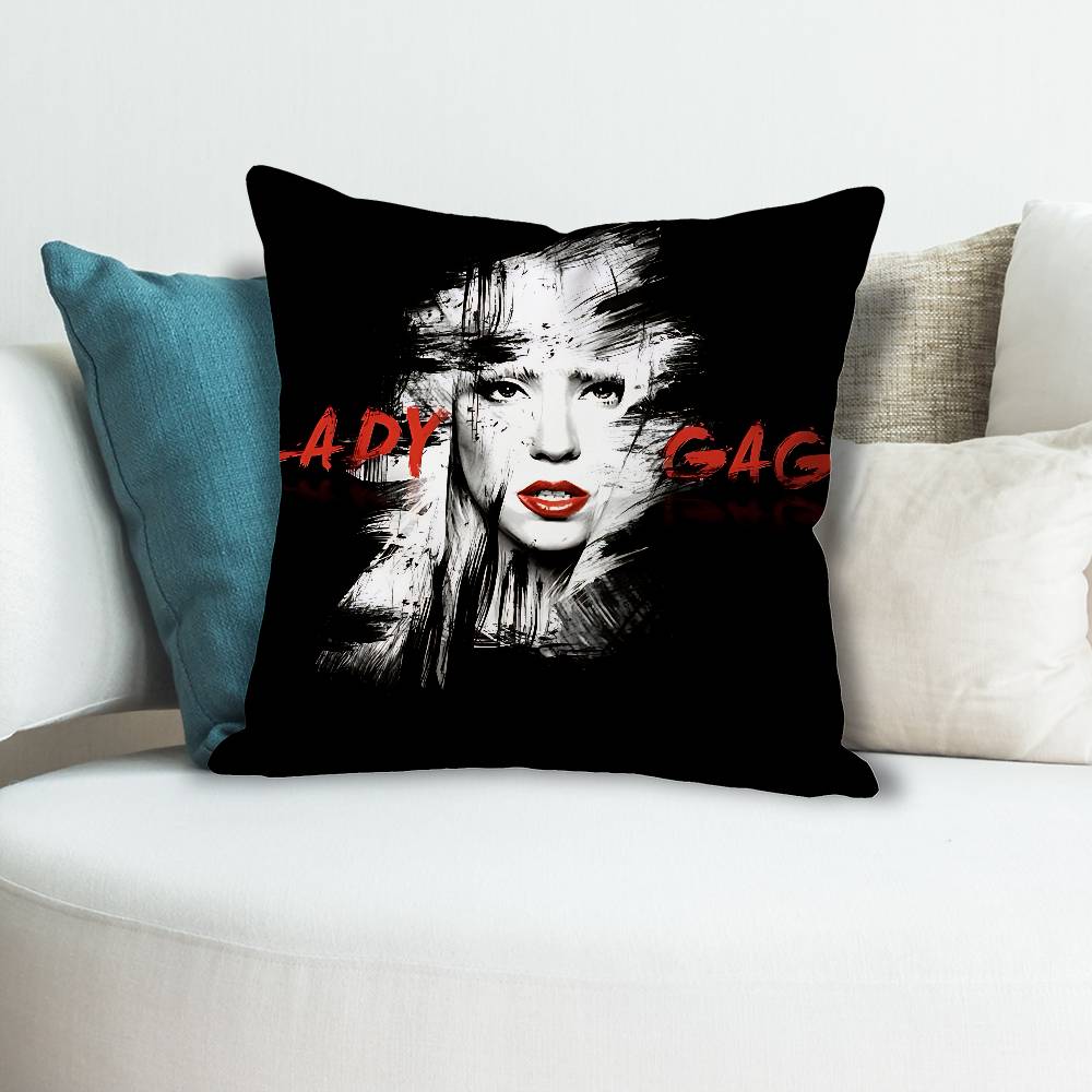 LLady GGaga MAYHEM Various Sizes Square Pillow Case For Car Home Bedchamber Decor Custom Valentine gift