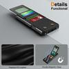 For iPhone 16 Pro Case Card Slot Kickstand PU+TPU Phone Cover