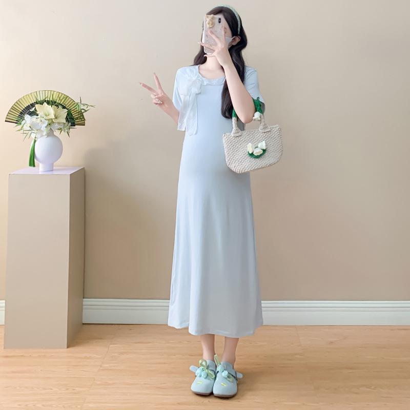 Maternity Dress 2026: Trendy Lace-up Style for Pre- and Post-Pregnancy