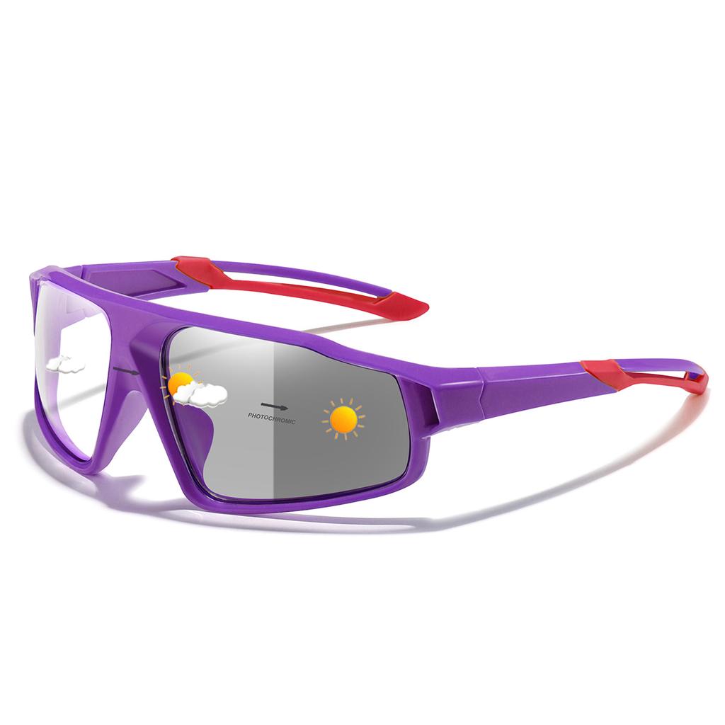 Men and Women's Fashion Photochromic Sunglasses for Outdoor Sports Hiking Climbing Running and Riding