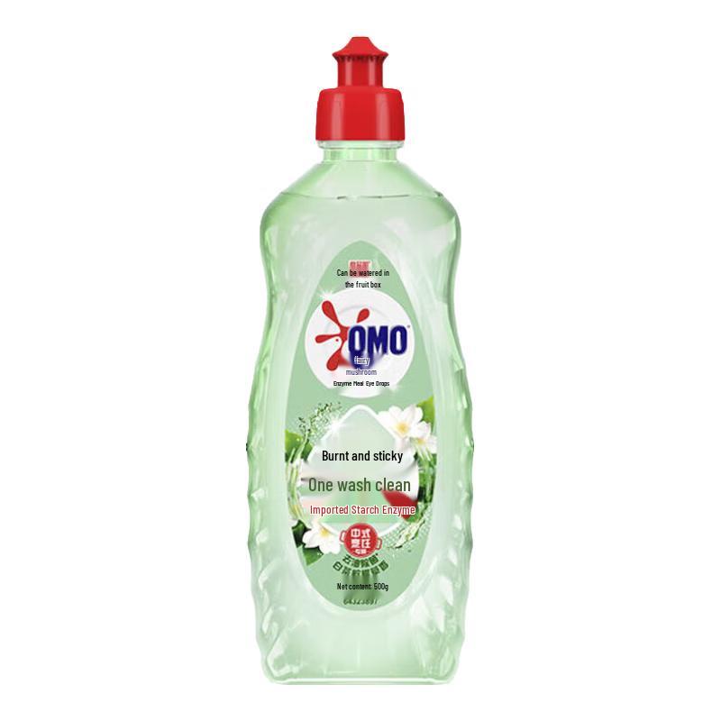 OMO Enzyme Dishwashing Liquid, Tea Lemongrass Scent, 500g