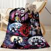 Christmas Nightmare Blanket Soft Warm Cozy Suitable for Couch Sofa Picnics for All Occasions Warmthful Decor Ideal Gift For Birthday Valentine'S Day