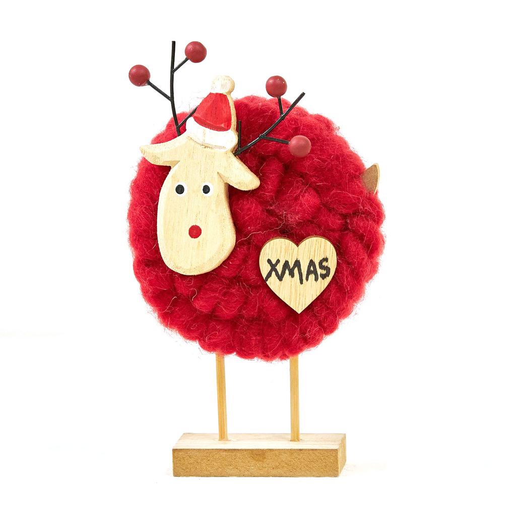 Mini Christmas Desktop Ornament Exquisite Portable Table Handiworks For Daily Use