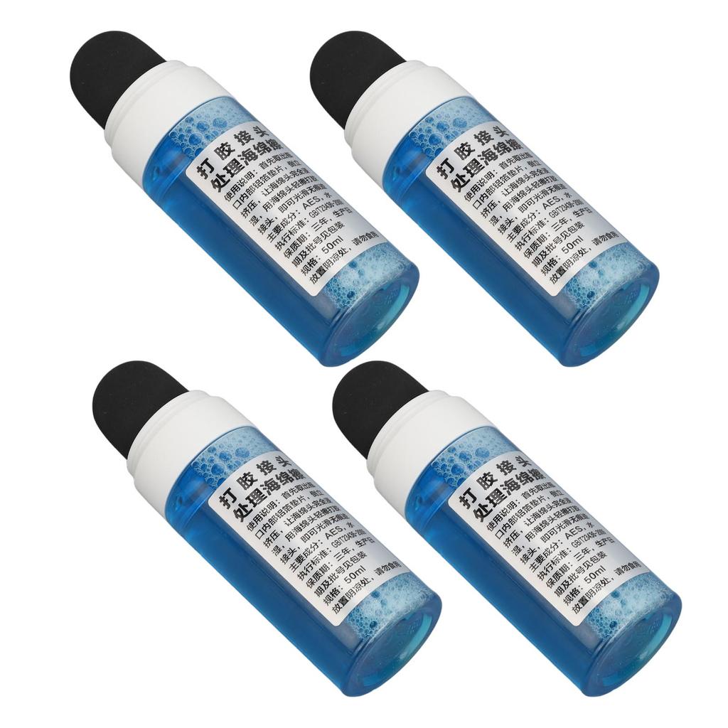 4Pcs Gluing Traceless Scrub Sponge High Elastic Good Absorption Soft for Home Officce Door Window