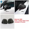 Rearview Mirror Shell Rear-view Mirror Cover Trim Fit For Volvo XC40 2018 - 2025 Car Exterior Accessories Carbon Fiber Look
